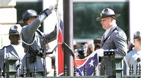 American Civil War, Confederate battle flag, Confederate flag, South Carolina Confederate flag, indian express explained, explained, ie explained