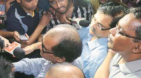 tmc, trinamool congress, tmc chhatra parishad, tmc students wing, trinamool students wing, calcutta university, calcutta university protest, cu protest, kolkata news, india news
