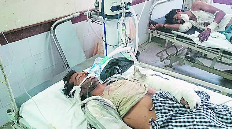 The clash between a Dalit caste and the Jat community left over a dozen injured.