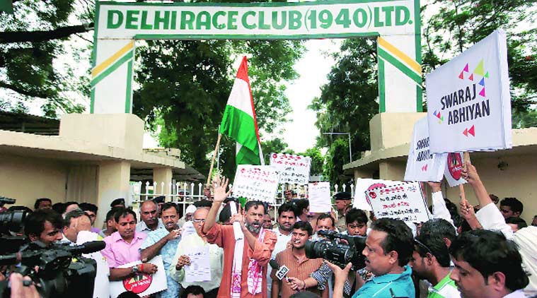 Shift Delhi Race Course build national memorial to farmers in its Shift Delhi Race Course build national memorial to farmers in its