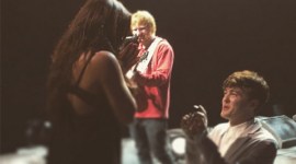 Ed Sheeran, Jake Roche, Jesy Nelson, Singer Ed Sheeran, Jake Roche Jesy Nelson, Ed Sheeran Jake Roche Jesy Nelson, Jake Roche Propose Jesy Nelson, Ed Sheeran Show, Ed Sheeran Concert, Entertainment news