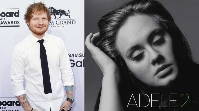 Ed Sheeran, singer Ed Sheeran, adele, Ed Sheeran alede, adele new album, LP, adele LP, entertainment news