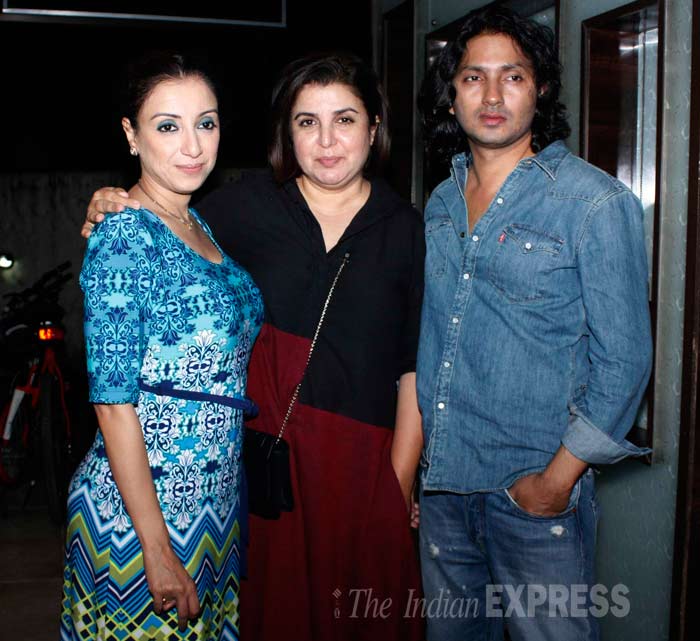 Farah Khan, Madurima Nigam, Shirish Kunder