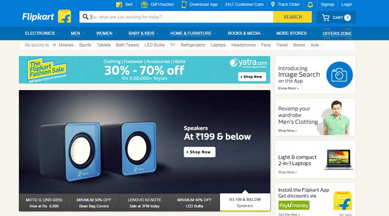 Flipkart, Flipkart app-only, Flipkart app-only, Flipkart desktop site, Flipkart offers, Flipkart and Myntra, Flipkart app Android, Flipkart app iOS, Android app for Flipkart, Myntra app, Myntra app only, technology, technology news, mobiles, smartphones, e-commerce in india