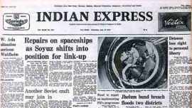 Misa Amended, spacecraft, Soviet spacecraft, Indira Gandhi, Soyuz-Apollo link-up, ieeditorial, indian express