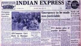 emergency, 1975 emergency, indira gandhi emergency, indian express during emergency, indian express,