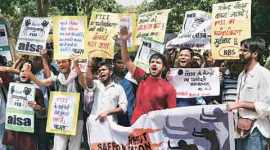 FTII Protest, FTII sudents protest, FTII Chairman, FTII students clash , Police in FTII, FTII Row, Film and Television Institute of India, FTII, Gajendra Chauhan FTII news, latest news