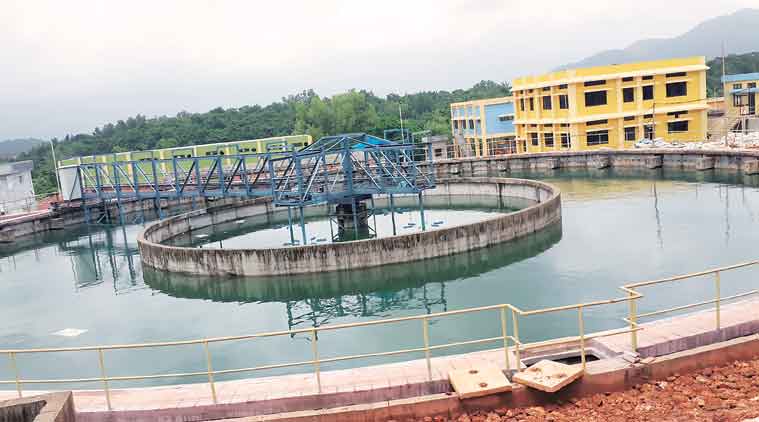 Water treatment plant Goa, integration of plants goa, Indian express