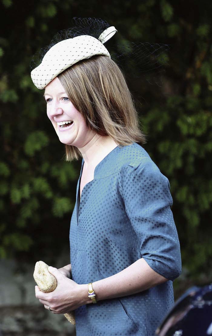 Princess Charlotte, Princess Charlotte Christening, Queen Elizabeth II, Prince Philip, Camilla the Duchess of Cornwall, Kate the Duchess of Cambridge, Prince George, Prince William, Prince Charles, Christening of Britain's Princess Charlotte, St Mary Magdalene Church, Godmother Laura Fellowes