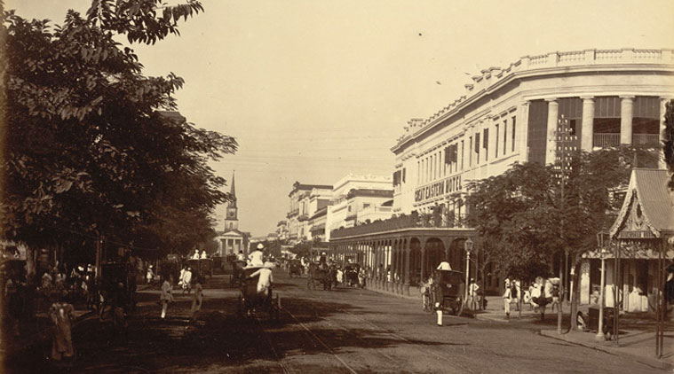 The old Great Eastern Hotel in Calcutta at the turn of the 20th century