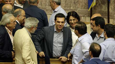 greece, Alexis Tsipras, greece bailout, greece debt crisis, PM Alexis Tsipras, Greek PM Alexis Tsipras, Alexis Tsipras bailout plan, Greek parliament, greece parliament vote, third reform plan, greece third reform plan, greece euro crisis, greek eurozone exit, grexit, greek referendum, IMF, EU, greek creditors, greece news, IMF news, world news, international news, latest news, top stories