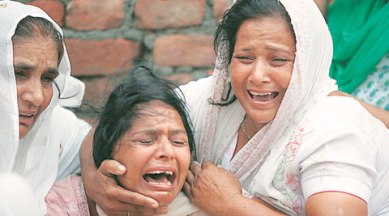 Gurdaspur Attack, punjab Gurdaspur Attack, punjab Attack, cremation, victims cremated, Ammunition Depot, BSF, india news, news