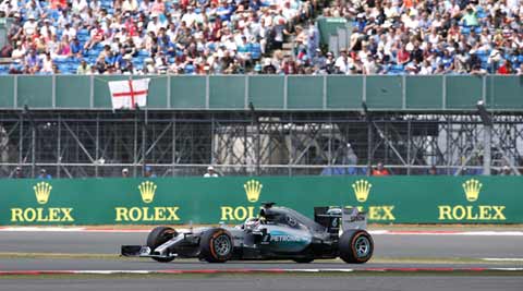 British Grand Prix: Lewis Hamilton to start from pole at home