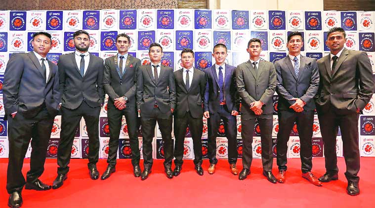 It was a new experience for players like Jackichand Singh, who were suited and booted for the ISL auction. Hair stylists were also called to make them look suave.