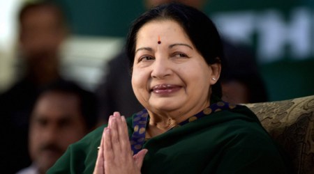 J Jayalalithaa, Jayalalithaa Tamil Nadu, Global Investors Meet, Indian express, business news