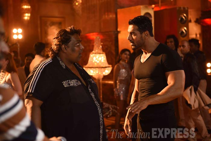 John Abraham, Ganesh Acharya, Welcome Back, Welcome Back shoot