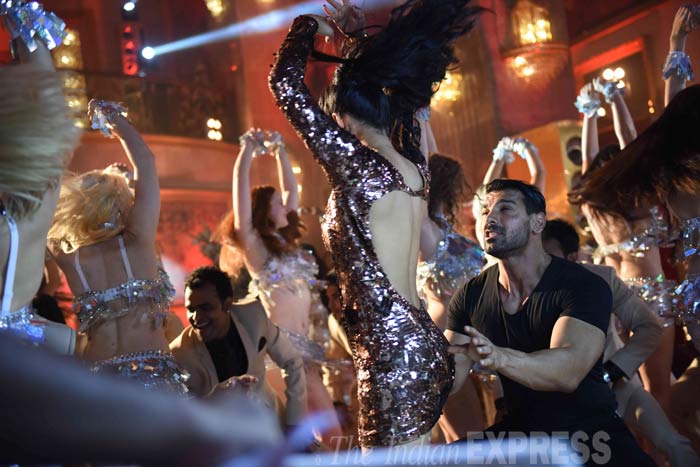 John Abraham, Shruti Haasan, Welcome Back, Welcome Back shoot