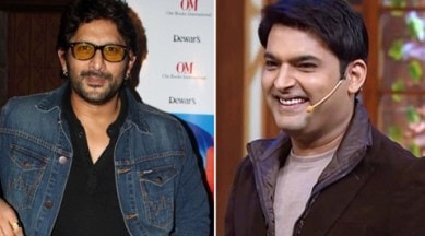 Kapil Sharma, Arshad Warsi, Ajay Devgan, Ajay Devgn, Shriya Saran, Tabu, Comedy Nights With Kapil, Kapil Sharma Comedy Nights, Kapil Sharma Injured, Arshad Warsi host Comedy Nights, Arshad Warsi Comedy Nights With Kapil, Arshad Warsi Kapil Sharma Comedy Nights, Entertainment news