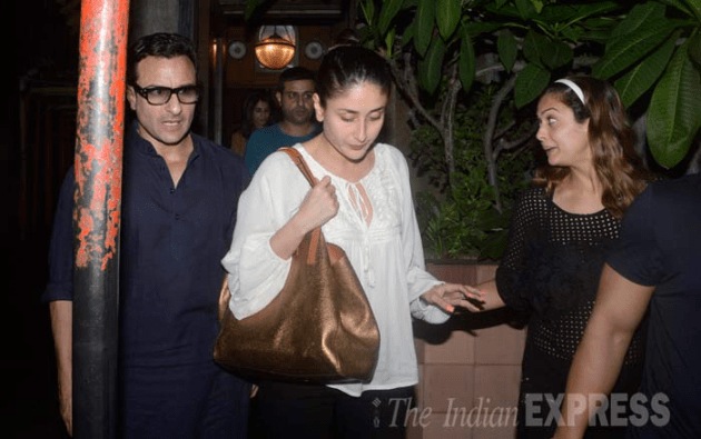Kareena Kapoor, Saif Ali Khan, Amrita Arora