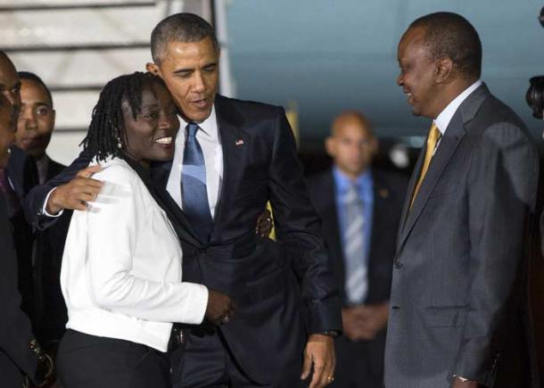 PHOTOS: Obama’s homecoming: President returns to Kenya, reunites with ...