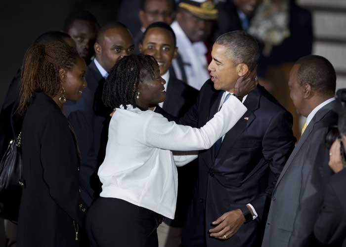 Obama’s homecoming: President returns to Kenya, reunites with Father’s ...