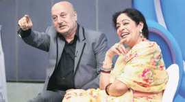 Kher-thumb Anupam Kher, Kirron Kher, Kuchh Bhi Ho Sakta Hai, Young Indians, narendra modi, MP Kirron Kher, Anupam wife Kirron, Chandigarh news