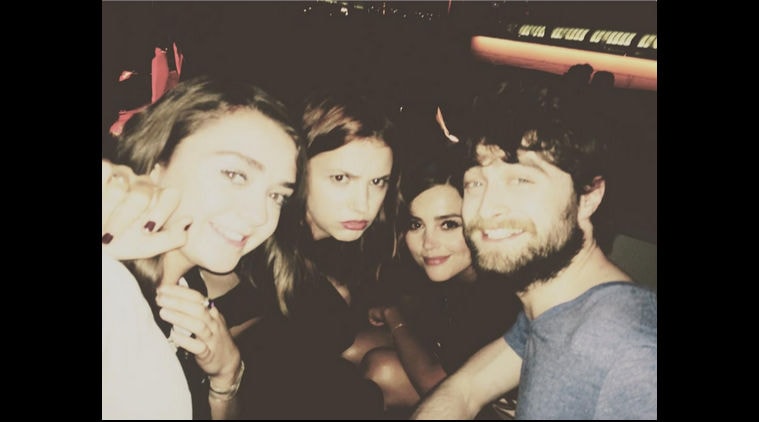 Maisie Williams, Daniel Radcliffe, Harry Potter, Arya Stark