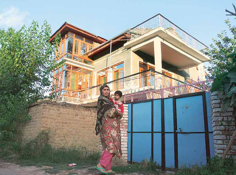 Most young militants belong to wealthy, educated families who own big homes, such as this one in Noorpura village, Tral, from where Zakir Rashid Bhat is missing