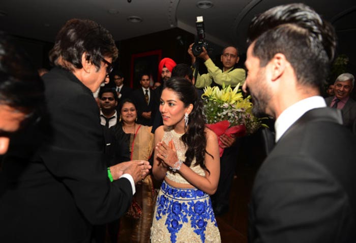 Mira Rajput, Amitabh Bachchan, Shahid Kapoor