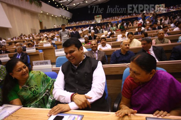 Narendra Modi, Narendra Modi News, Arun Jaitley, Devendra Fadnavis, Vasundhara Raje, Piyush Goel, Rajiv Pratap Rudy, Anandiben Patel, Manohar Parrikar, JP Nadda, Anant Kumar, Manohar Lal Khattar, Prakash Singh Badal, Skill India Campaign, Skill India Mission, Skill India Modi, Skill India Mission Modi, Skill India campaign Launch, Delhi News