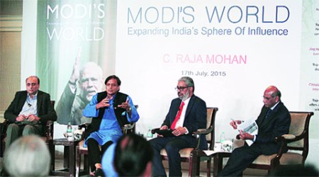 Narendra Modi, Modi's world, Modi foreign policy initiative, C Raja Mohan, BJP, C Raja Mohan Modi’s World, Montek Singh Ahluwalia,