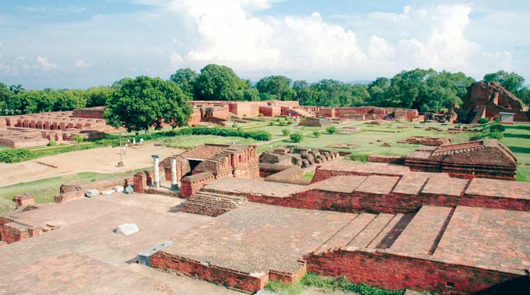 The ruins of Nalanda in Bihar. (Source: Paras Nath photo)