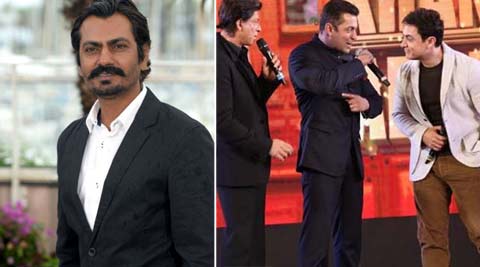 Nawazuddin Siddiqui highly inspired by Bollywood’s Khan trio -Aamir, SRK and Salman