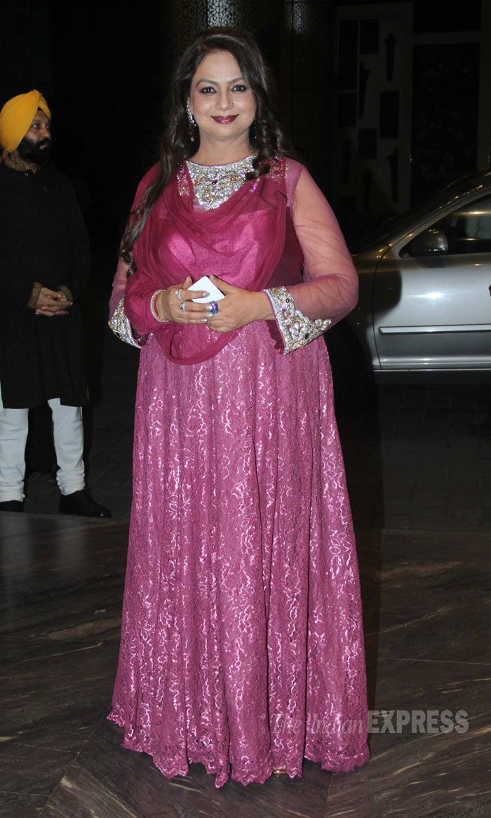 Neelima Azim, Shahid Kapoor mother, Shahid Kapoor wedding, Shahid Kapoor reception