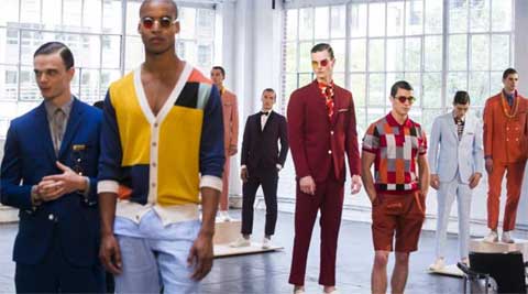 Crisp tailoring and identity parades at first NY men’s fashion week ...