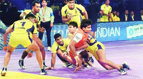 Pro Kabaddi: Telugu Titans and U Mumba sizzle | Sport-others News - The