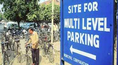 BJP, Congress, parking projects, BJP civic bodies, multi-level parking projects, Delhi news