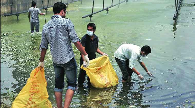 Panjab University, Panjab University report on Swachh Bharat Abhiyan, University Grants Commission, UGC, NSS plantation, Panjab University scarcity of water, Panjab University Swachh Bharat Abhiyaan, Swachh Bharat Abhiyaan, Indian express, city news