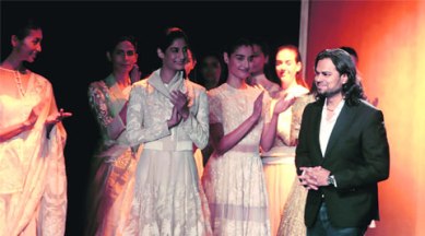 Amazon India Couture Week 2015, AICW, fashion, indian fashion, Rahul Mishra, International Woolmark Prize, indian express