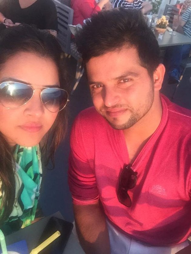 Suresh Raina out on another holiday with wife Priyanka | Sports Gallery ...