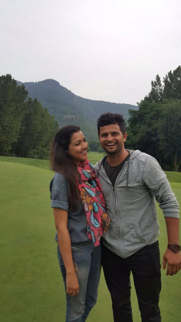 Photos Suresh Raina Out On Another Holiday With Wife Priyanka The