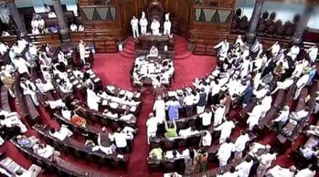 KG basin, opposition protest, Congress, Rajya Sabha, RS, RS adjournment, india news,