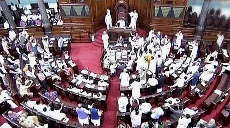 rajya sabha, rajya sabha adjourned, rajya sabha session, sushama swaraj, lalit modi, narendra modi, monsoon session, parliament session, parliament session adjourned, parliament adjourned, rajya sabha news, parliament news, india news, indian express