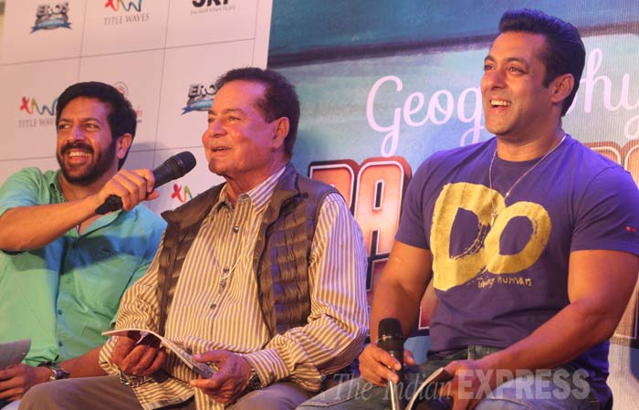 Salman Khan, Salim Khan, Kabir Khan