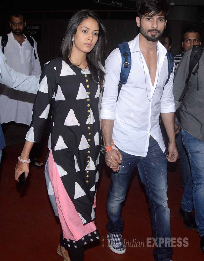 Shahid Kapoor, Mira Rajput, Shahid Kapoor wedding, Shahid Kapoor marriage, Shahid Kapoor Mira Rajput, Shahid Kapoor Juhu home, Shahid Kapoor reception July 12, Shahid Mira, Shahid Kapoor Mira Rajput reception,