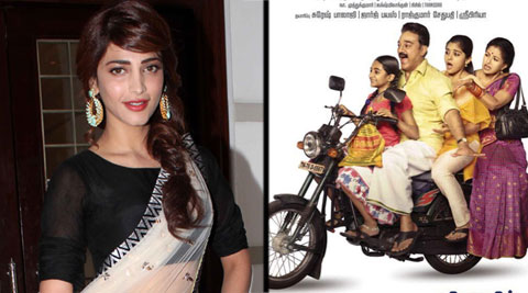 Shruti Haasan wishes good luck to dad Kamal Haasan for ‘Papanasam’