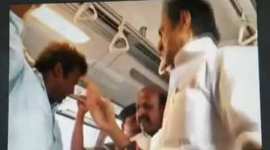 MK Stalin, Stalin slaps passenger, Stalin slaps man, MK Stalin slap, Stalin slap video, Stalin slaps man video, Jayalalithaa, DMK leader Stalin