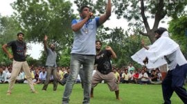 tihar, jailbreak, tihar inmates, tihar jailbreak, tihar jail event, tihar parimarjan, tihar inmates parimarjan, delhi news