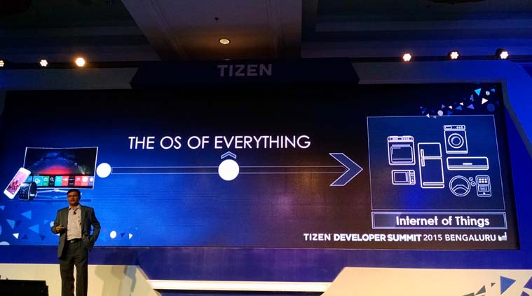 Samsung, Tizen, Tizen Developer Summit, Tizen Developer Summit Bengaluru, Bengaluru, Developers, Tizen OS, OS of Everything, Tizen smartphones, Tizen wearables, Tizen TVs, Samsung Consumer appliances, Samsung Z1, Samsung Gear S, smartphone, tech news, gadget news, mobile news, technology