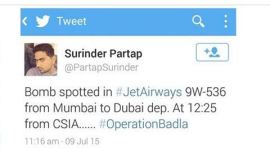 jet airways, jet airways emergency landing, jet airways bomb scare, jet airways bomb threat, bomb threat in jet airways flight, jet airways plane, muscat, oman